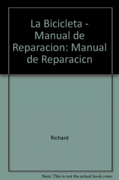 BICICLETA MANUAL DE REPARACION
