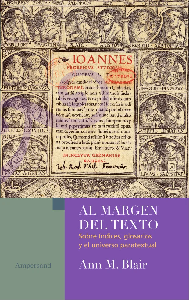 Al Margen Del Texto. Sobre Indices , Glosarios Y El Universo Paratextual