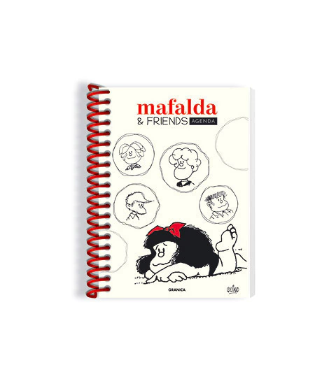 AGENDA MAFALDA & FRIENDS BLANCO