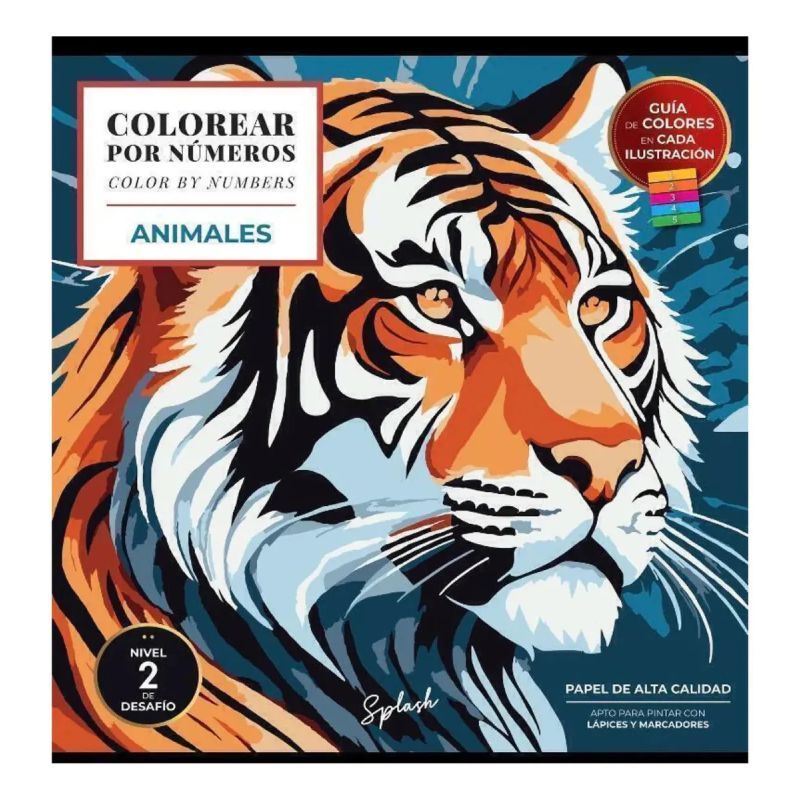 Colorea Por Numeros Animales