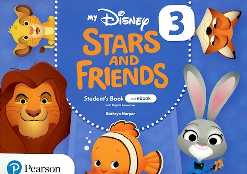 My Disney Stars And Friends 3 Student'S Book And Ebook With Digital Resources Pearson (Cefr A1)