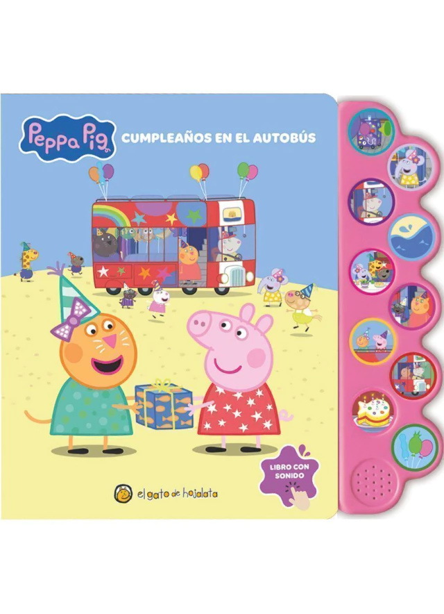 PEPPA PIG CUMPLEAÑOS EN EL AUTOBUS