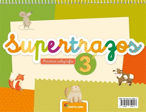Supertrazos 3 Santillana (Anillado) (Novedad 2020)