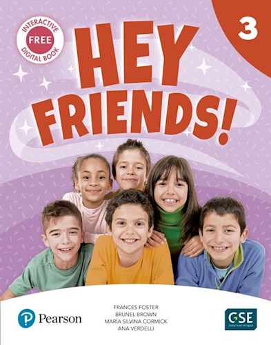 Hey Friends 3 Pupil'S Book + Workbook Pearson (With Interactive Free Digital Book) (Novedad 2019)