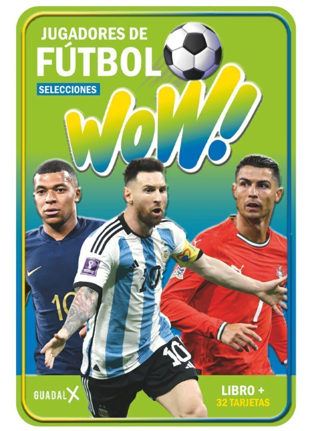 JUGADORES DE FUTBOL WOW! LATA