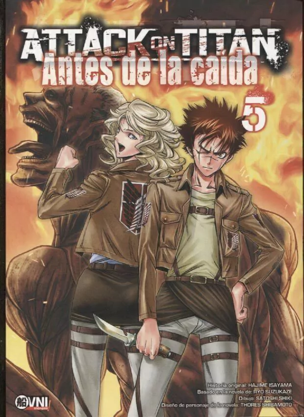 ATTACK ON TITAN ANTES DE LA CAIDA 05