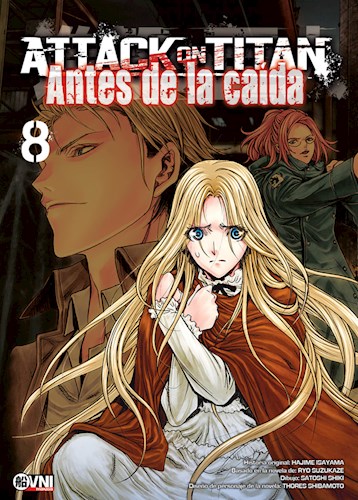 ATTACK ON TITAN 08 ANTES DE LA CAIDA
