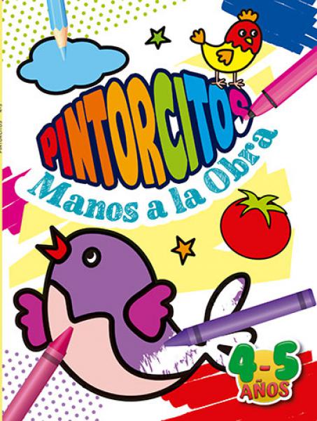 PINTORCITOS MANOS A LA OBRA - 4 A 5 AÑOS