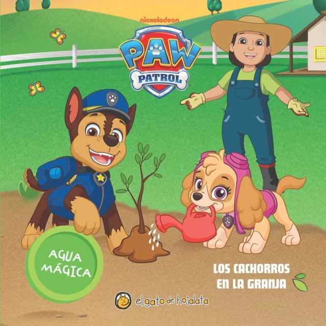 LOS CACHORROS EN LA GRANJA. LIBRO DE BAÑ
