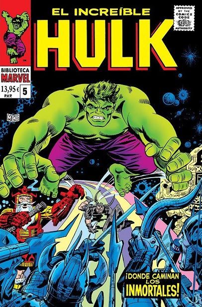 BIBM74 INCREIBLE HULK 5 1967-68