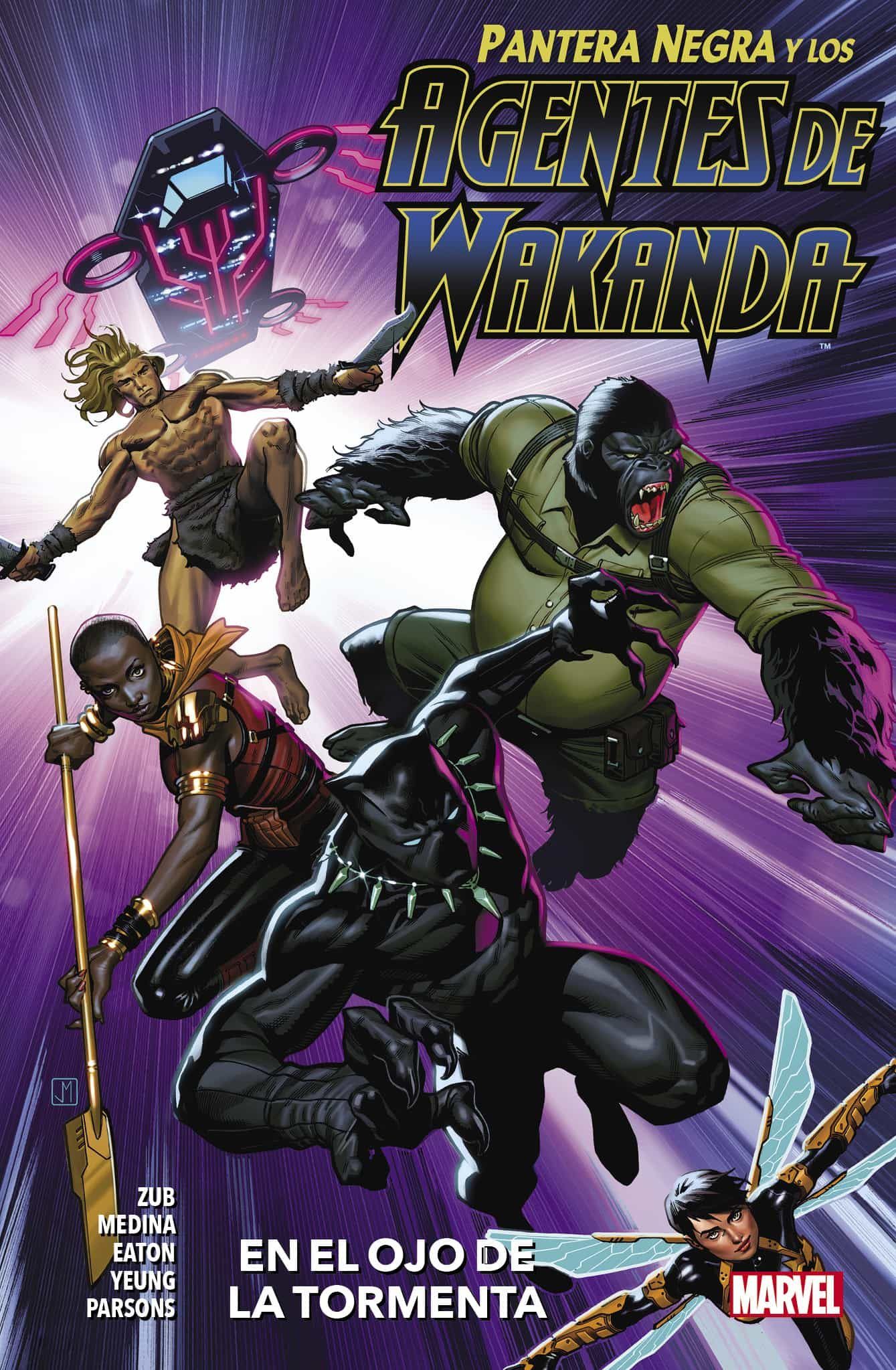 PANTERA NEGRA Y LOS AGENTES DE WAKANDA 01 EL OJO DE LA TORMENTA