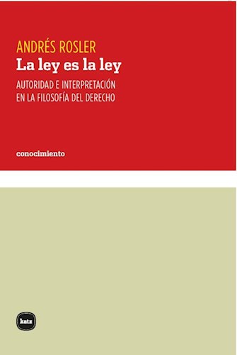 LA LEY ES LA LEY