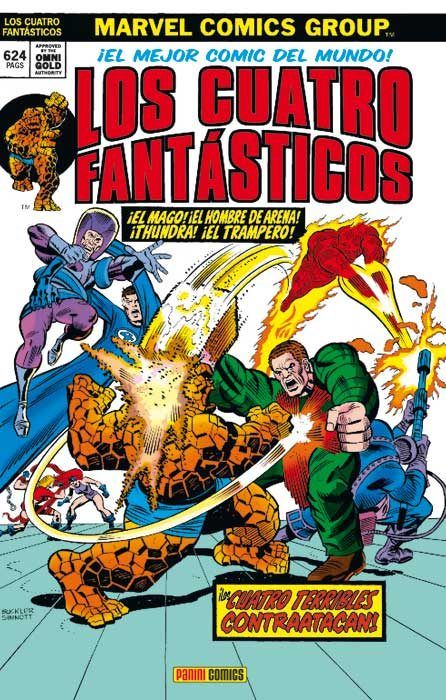 LOS 4 FANTASTICOS 07. LOS 4 TERRIBLES CONTRAATACAN (MARVEL GOLD)