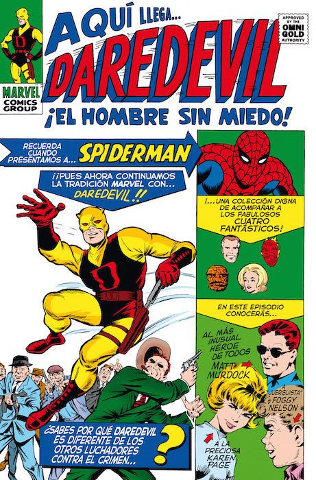 DAREDEVIL 1. EL HOMBRE SIN MIEDO (MARVEL GOLD)