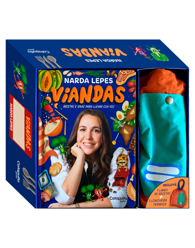 VIANDAS LIBRO + LONCHERA TERMICA