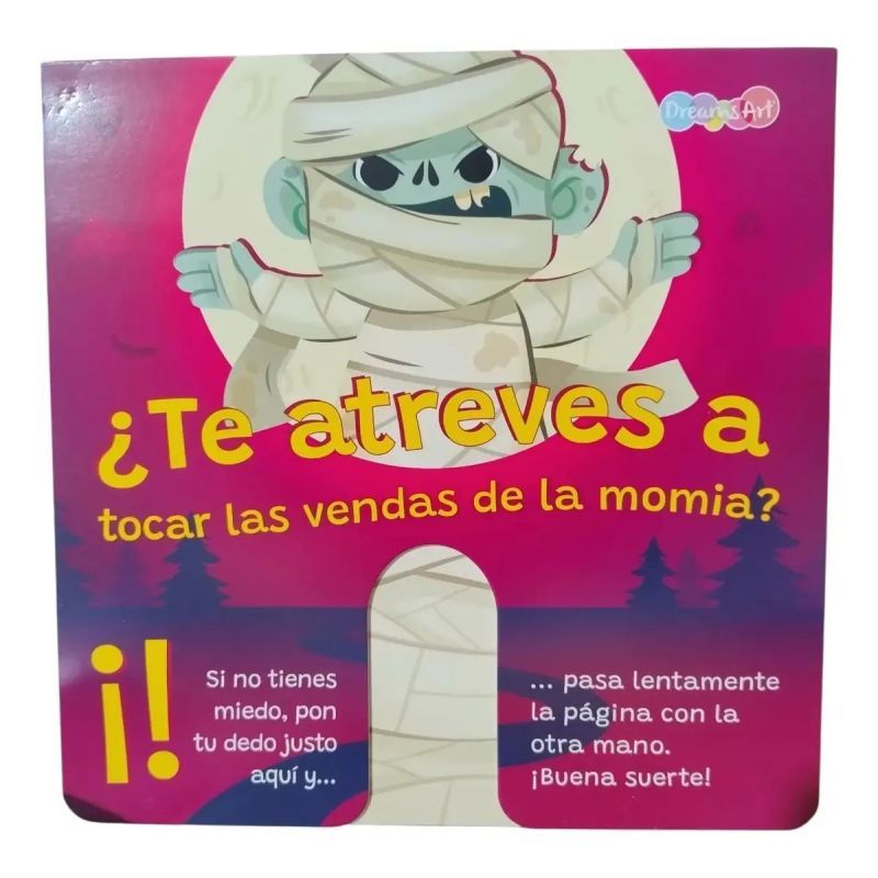 ¿TE ATREVES A TOCAR LAS VENDAS DE LA MOMIA? SI NO TIENES MIEDO PON TU DEDO JUSTO AQUI..