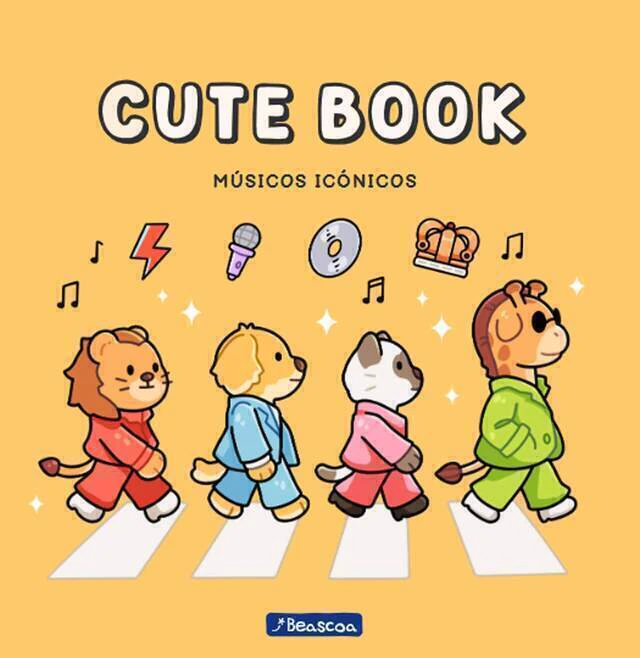 CUTE BOOK MUSICOS ICONICOS