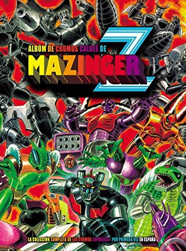 ALBUM DE CROMOS CALBEE DE MAZINGER Z