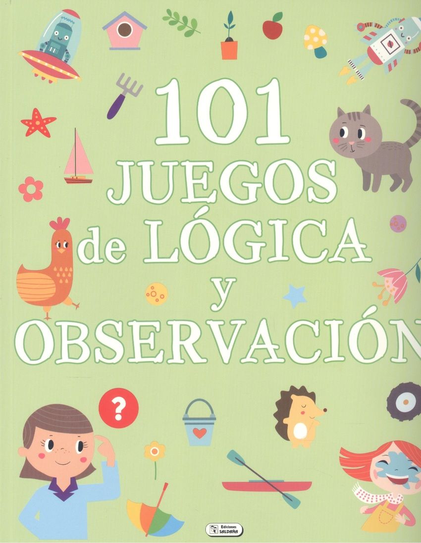 101 JUEGOS DE LOGICA Y OBSERVACIONES - VERDE