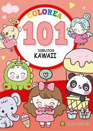 COLOREA 101 DIBUJOS KAWAII