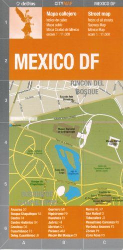 MEXICO DF CITYMAP DEDIOS