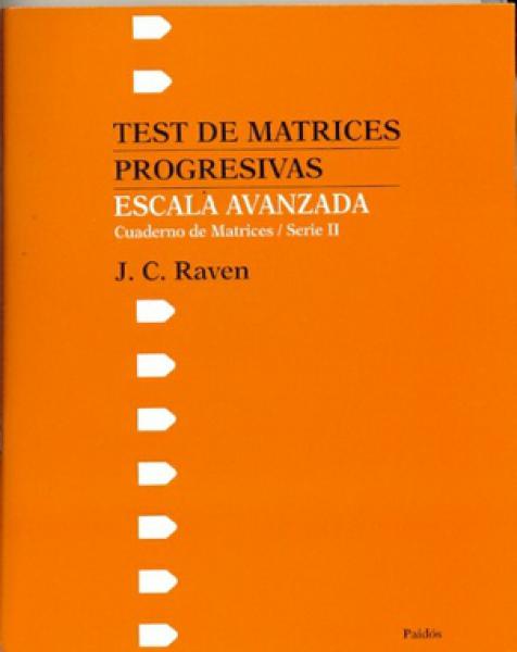 Test de matrices progresivas - Escala avanzada - Serie I y II
