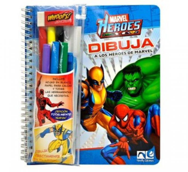 DIBUJA LOS HÉROES DE MARVEL