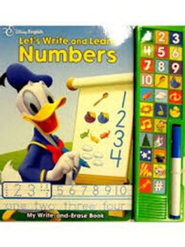 DISNEY ENGLISH LETS WRITE AND LEARN NUMBERS