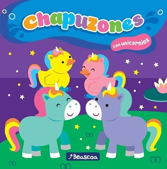 CHAPUZONES CON UNICORNIOS