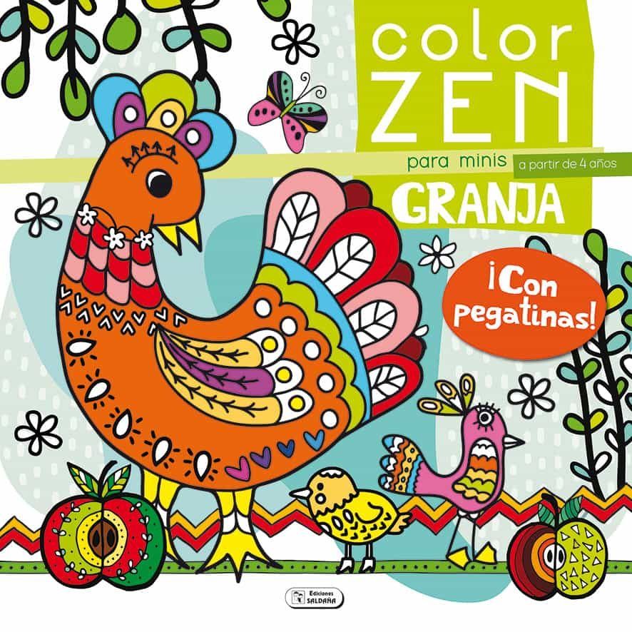 COLOR ZEN PARA MINIS CON PEGATINAS GRANJA CAD189