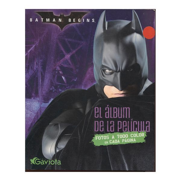 BATMAN BEGINS EL ALBUM DE LA PELICULA