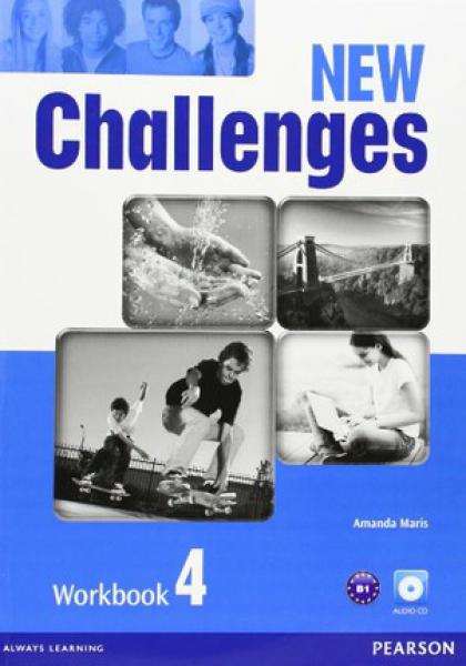 NEW CHALLENGES 4 - WORKBOOK WITH AUDIO FILES ONLINE