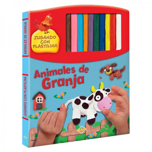 ANIMALES DE GRANJA - PLASTILINA