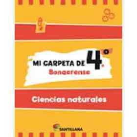 MI CARPETA DE 4° CIENCIAS NATURALES BONAERENSE EDICION 2013 **PROMO **