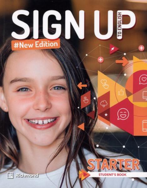 SIGN UP TO ENGLISH STARTER NEW EDITION - STUDENT 'S BOOK + WORKBOOK **NOVEDAD 2022**