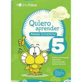 MANUAL 5 QUIERO APRENDER BONAERENSE **PROMO**