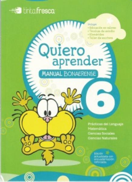 MANUAL 6 QUIERO APRENDER BONAERENSE