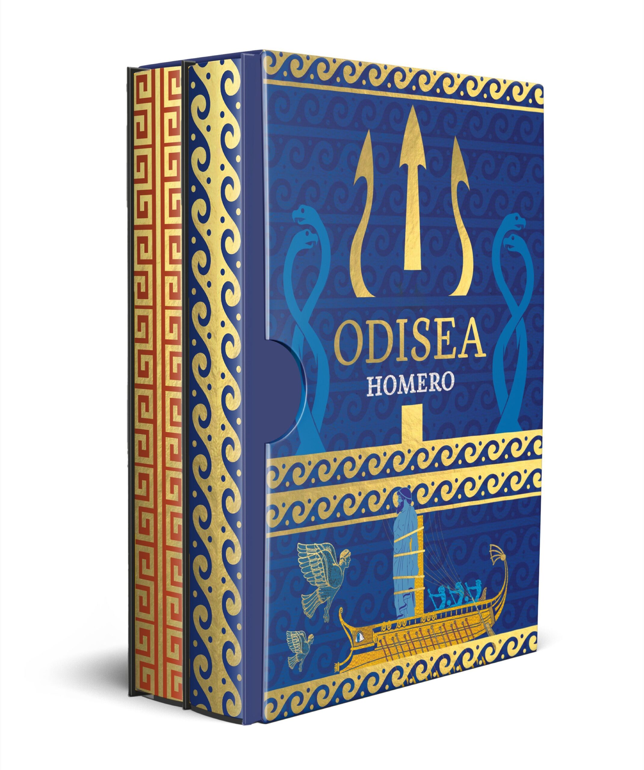 ESTUCHE ILIADA & ODISEA EDICION LIMITADA CON CANTOS DECORADO