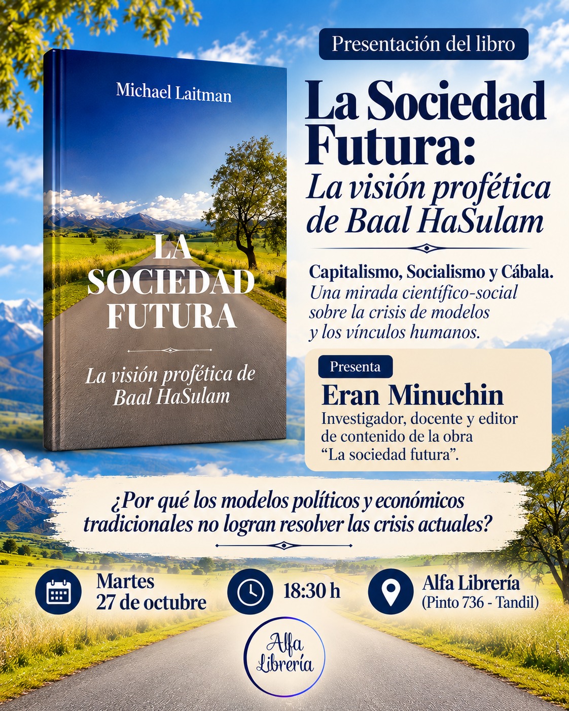 Presentación del libro “La sociedad futura”