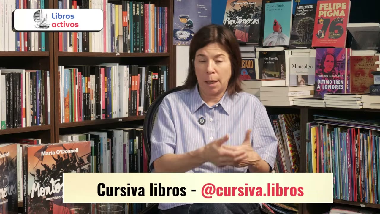 María O'Donnell hablando de los costos y las ventas de las librerías
